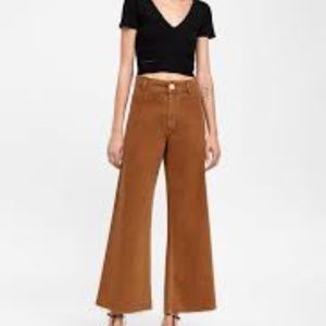 ZARA MARINE STRAIGHT WIDE LEG PANT LIKE JESSE KAMM